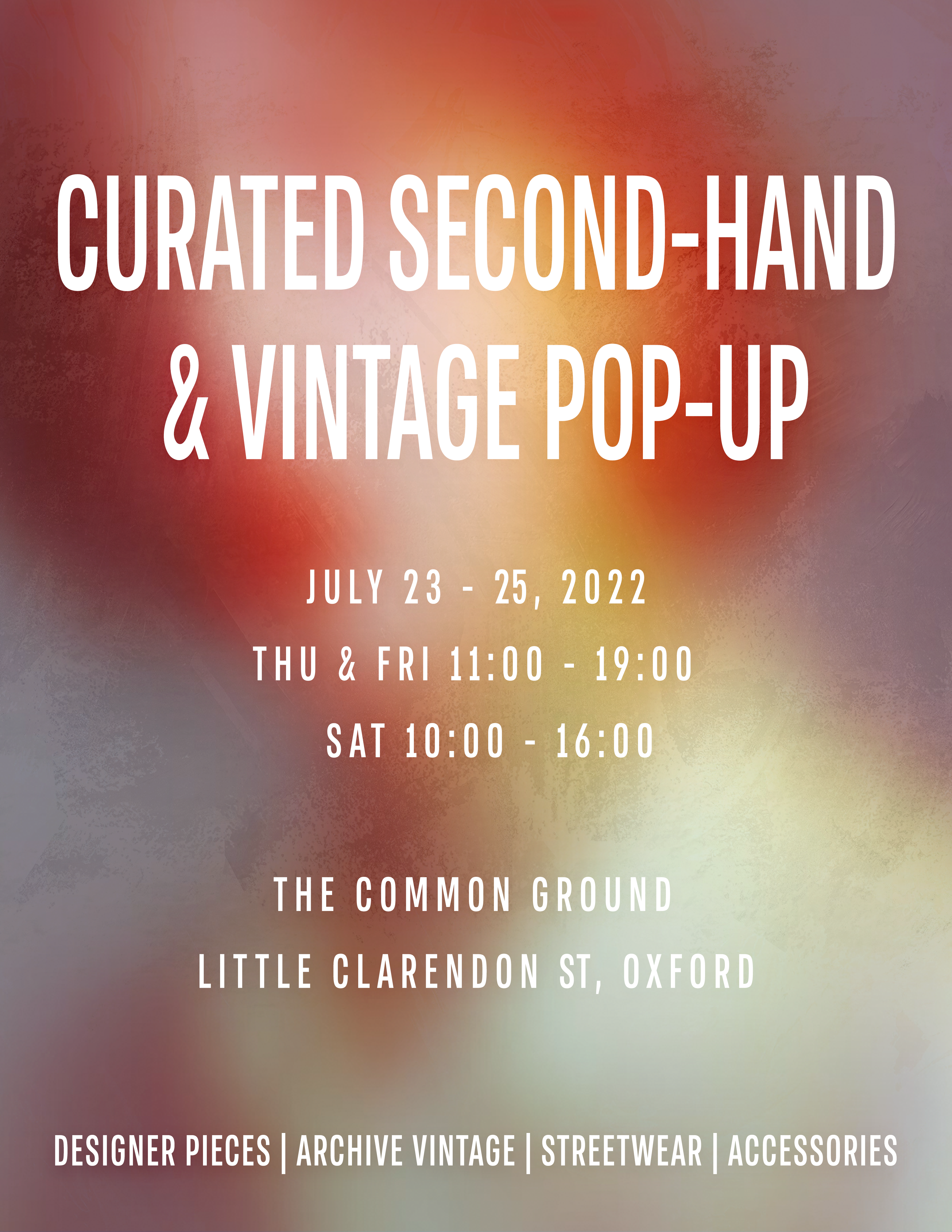 Curated Second-Hand & Vintage Pop-Up